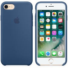  IPHONE 7  SILCONE CASE -OCEANIC BLUE 
